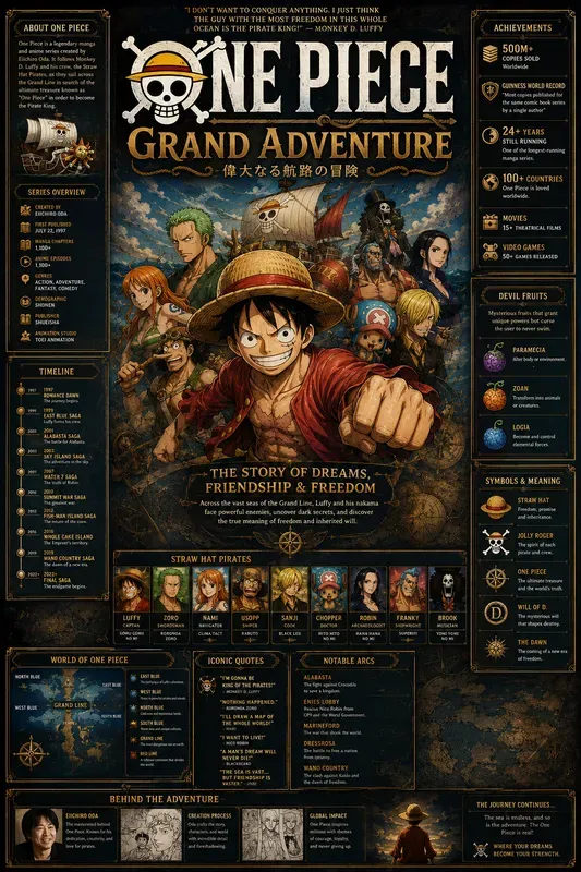 Anime Infographic Poster Makers