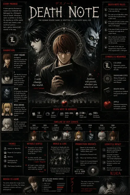 Anime Infographic Poster Makers