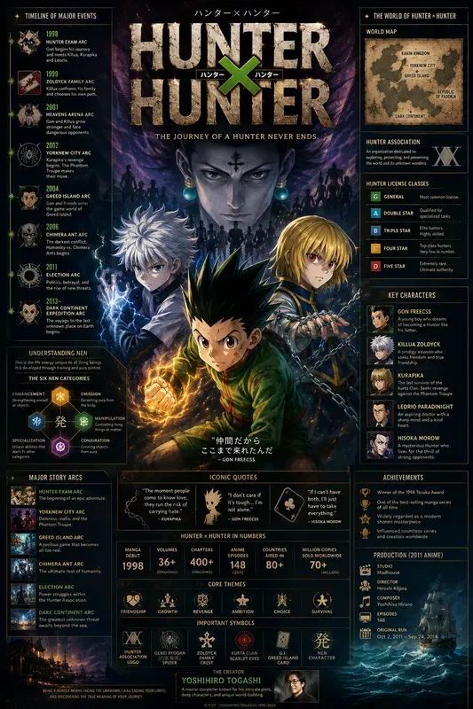 Anime Infographic Poster Makers