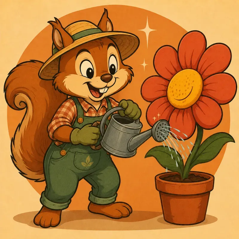 Whimsical Working Animal Characters