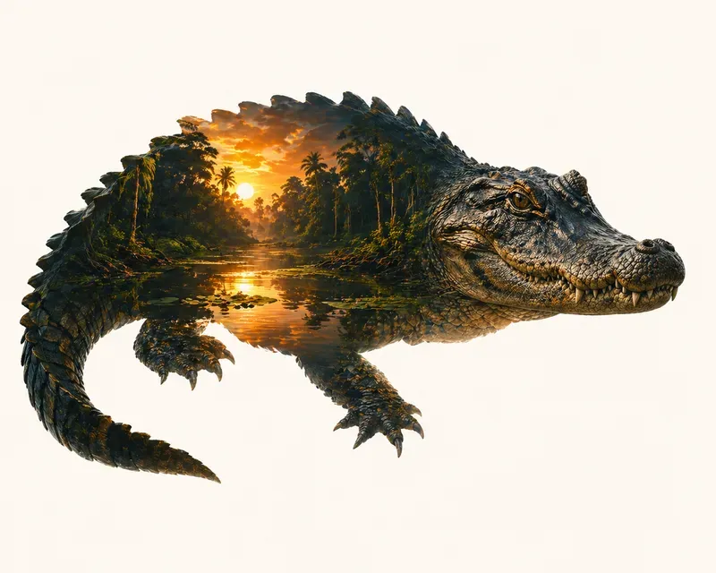 Double Exposure Inner Worlds