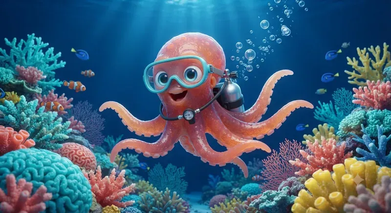 Cute 3D Adventure Mascots In Action