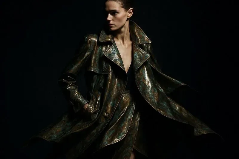Liquid Metal Couture Avantgarde Fashion