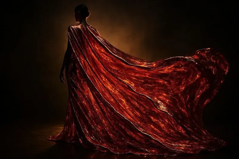 Liquid Metal Couture Avantgarde Fashion