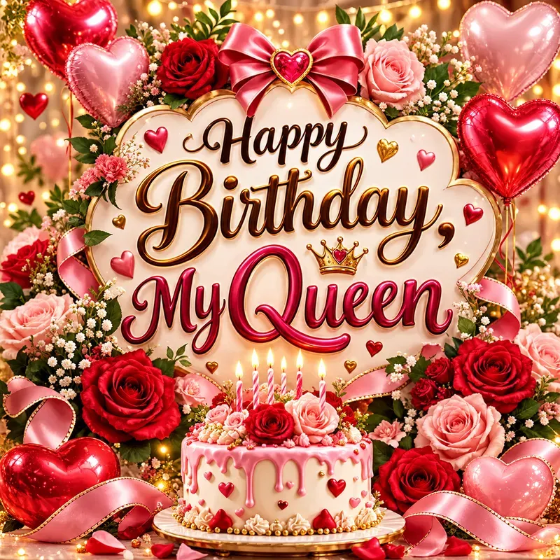 Romantic Luxury Birthday Glows