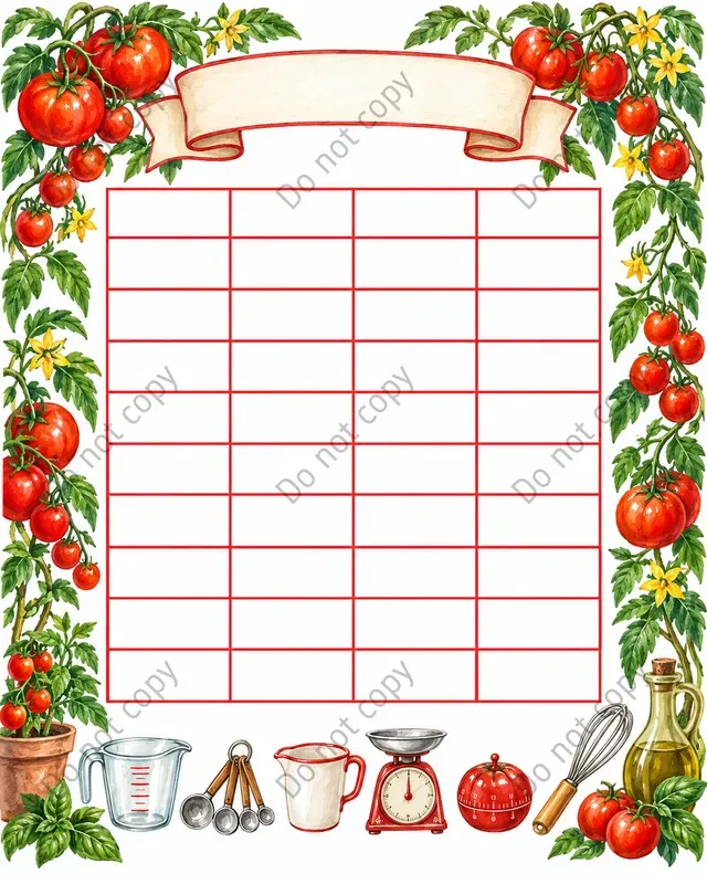 Kitchen Conversion Chart Art Prints