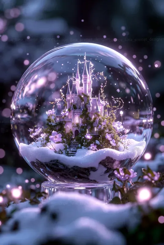 Enchanted Snow Globe Portraits