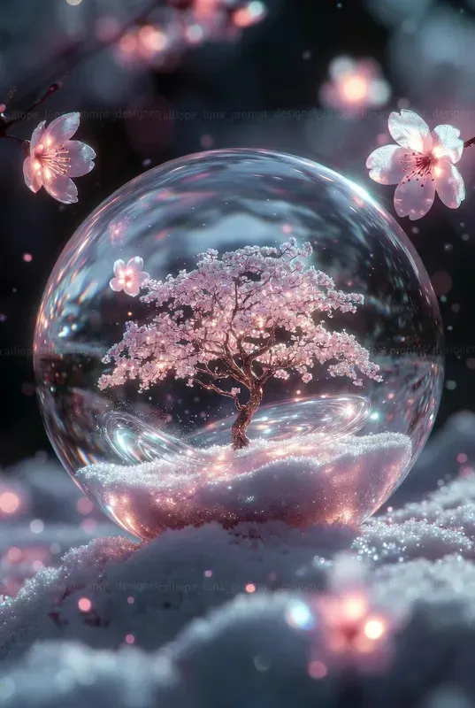 Enchanted Snow Globe Portraits