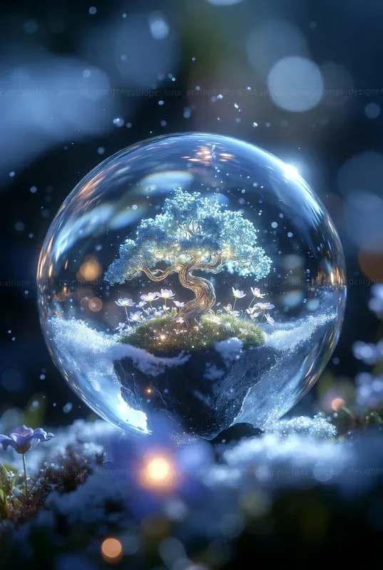 Enchanted Snow Globe Portraits