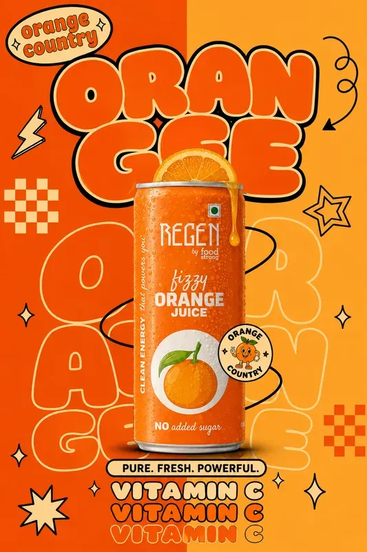 Retro Pop Product Ad Poster Generator
