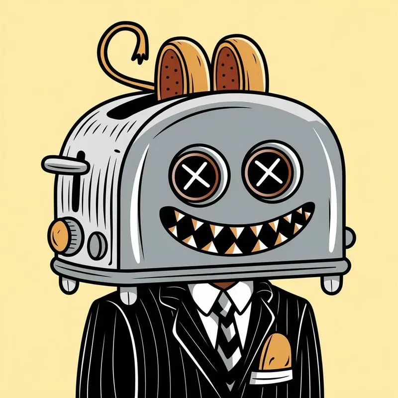 Twisted Mascots Flat Edgy Icons