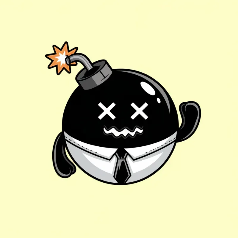 Twisted Mascots Flat Edgy Icons