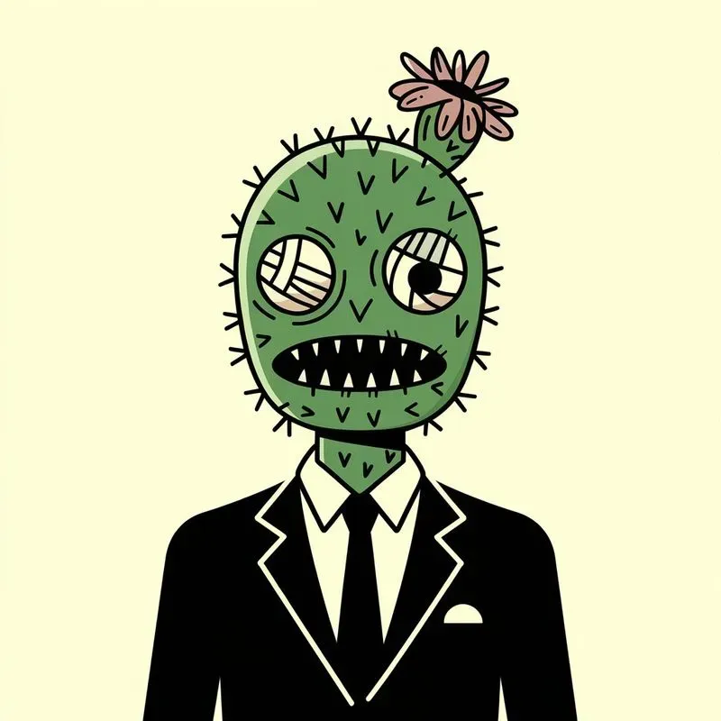 Twisted Mascots Flat Edgy Icons