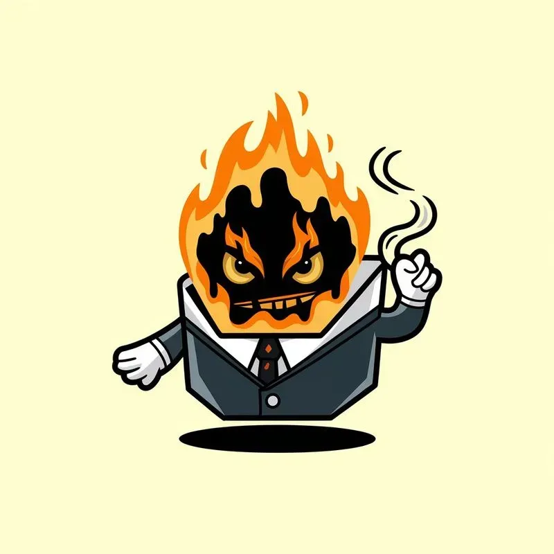 Twisted Mascots Flat Edgy Icons