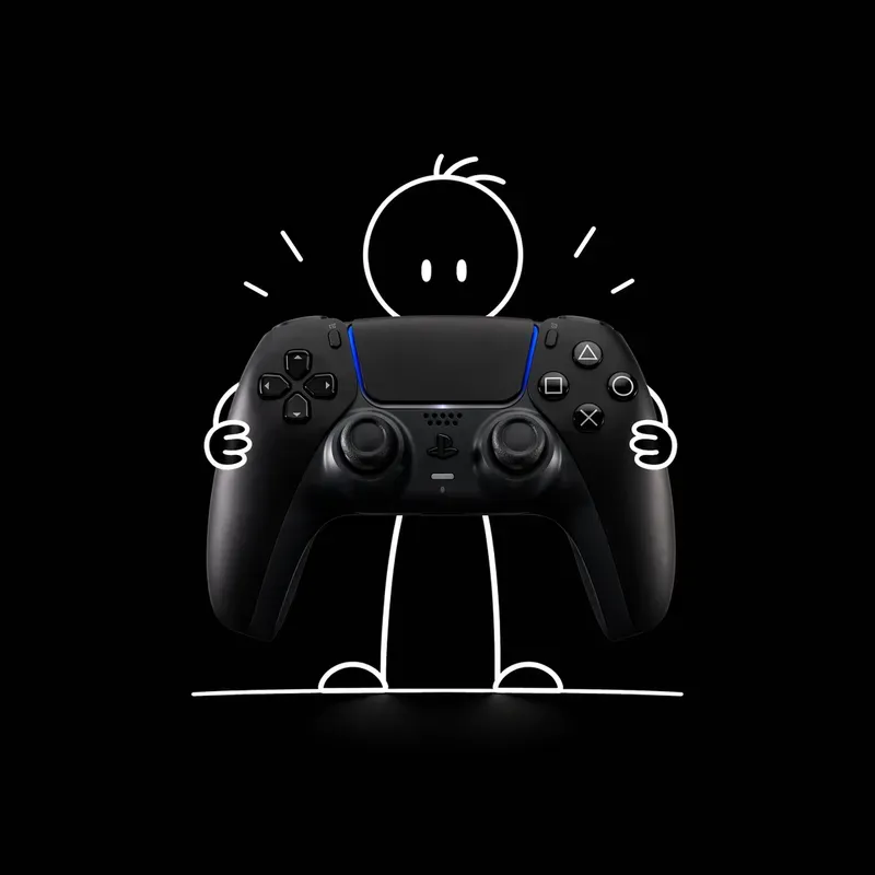 Minimal Doodle Stickman Product Objects