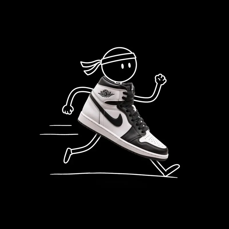 Minimal Doodle Stickman Product Objects