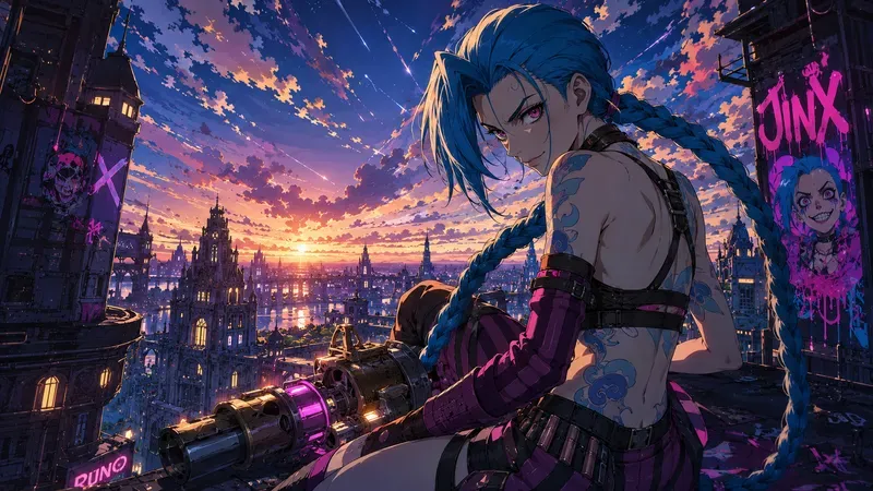 Anime Cinematic Illustration Designs