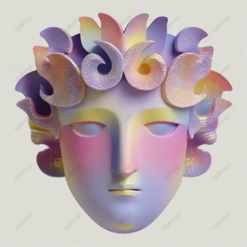 Pastel Vinyl Art Toy Aesthetics
