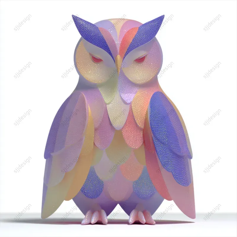Pastel Vinyl Art Toy Aesthetics