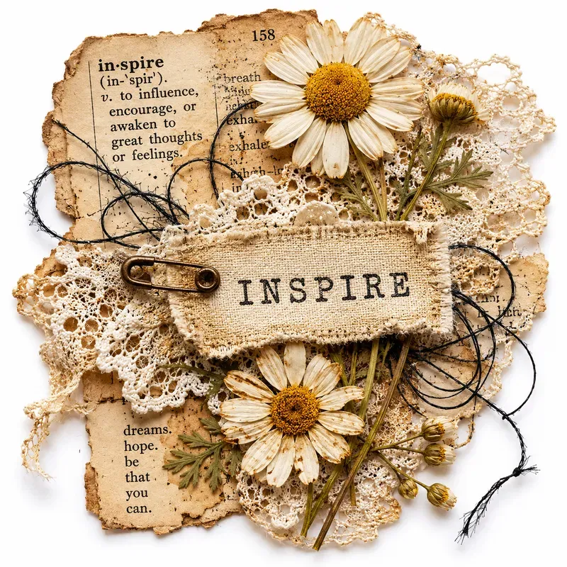 Botanical Junk Journal Ephemera
