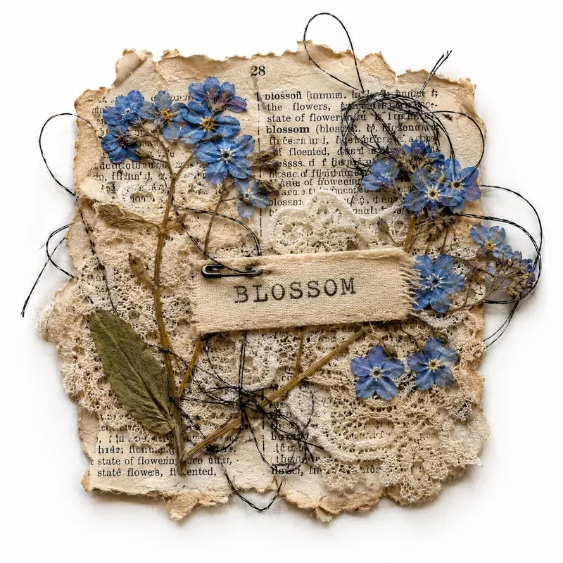 Botanical Junk Journal Ephemera