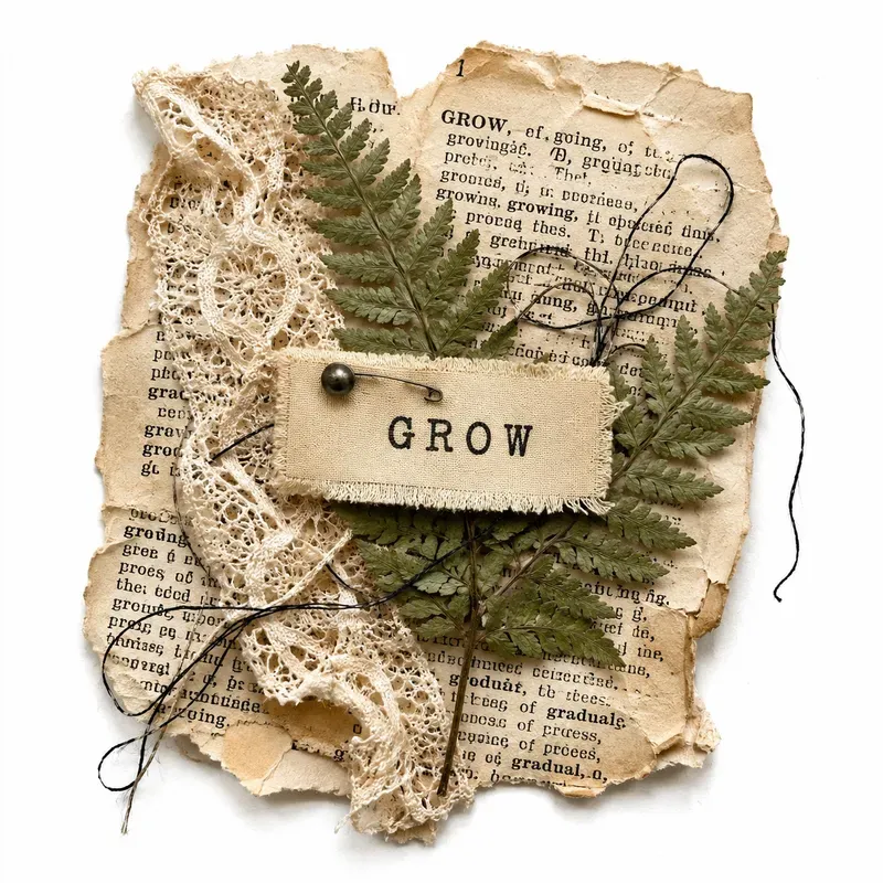 Botanical Junk Journal Ephemera