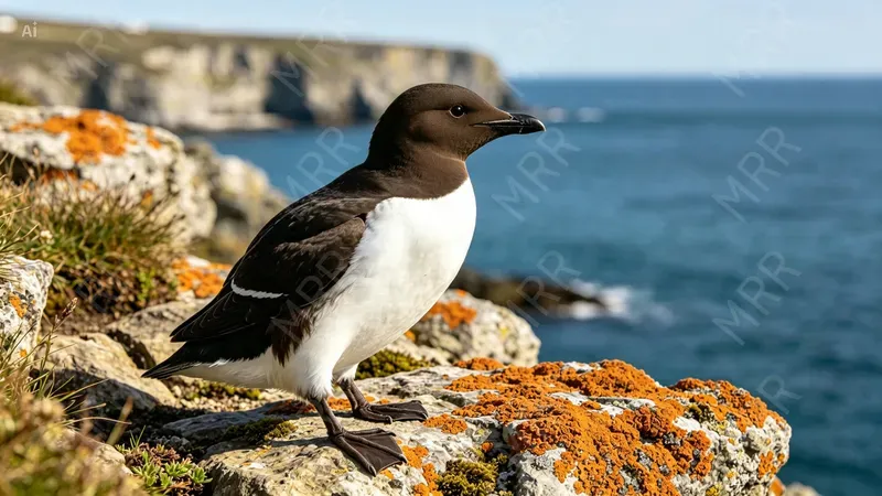 Rocky Cliff Bird Portraits