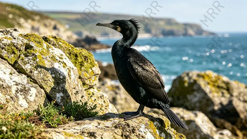 Rocky Cliff Bird Portraits