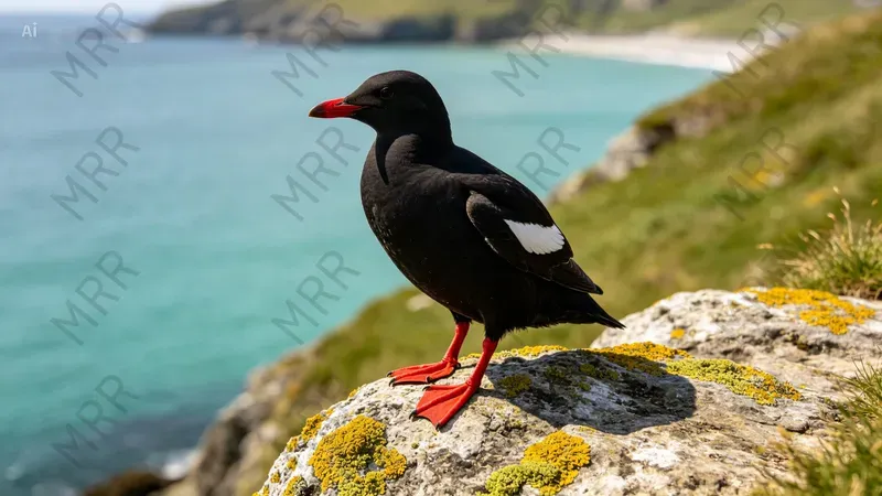 Rocky Cliff Bird Portraits