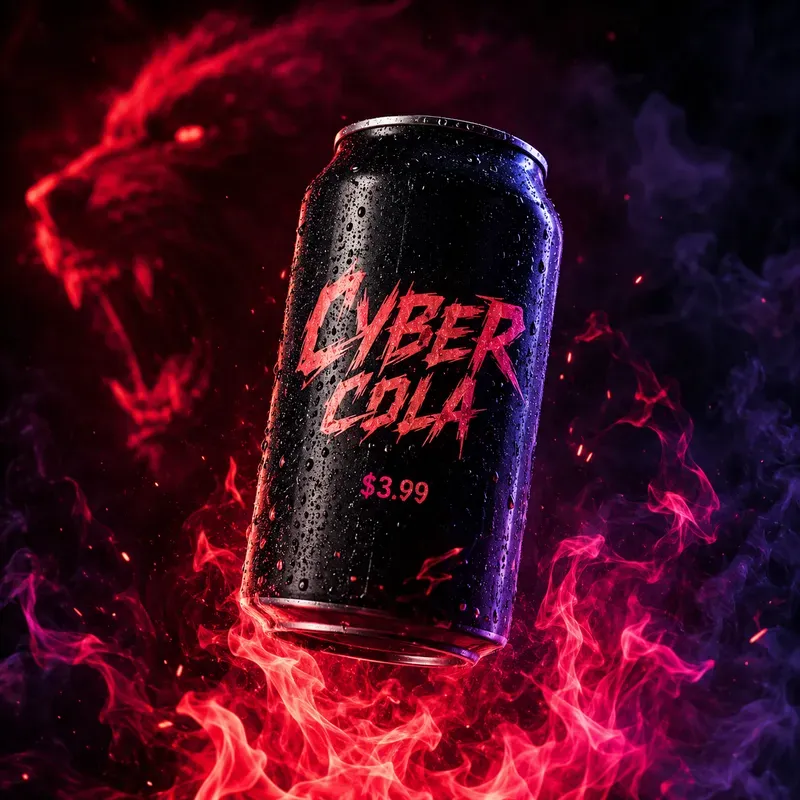 Neon Inferno Drink Ads Collections