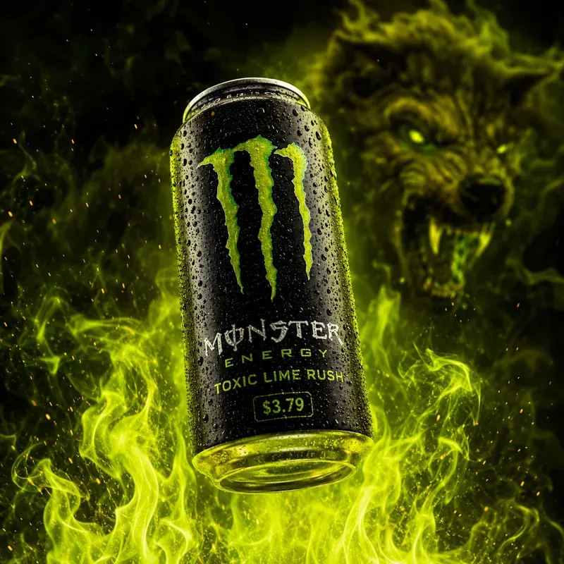 Neon Inferno Drink Ads Collections