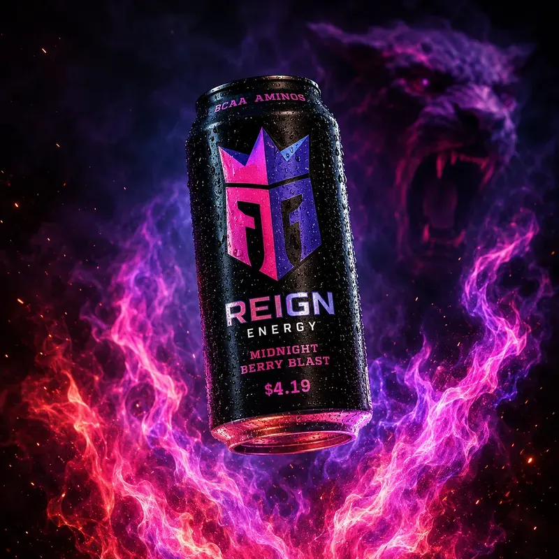 Neon Inferno Drink Ads Collections