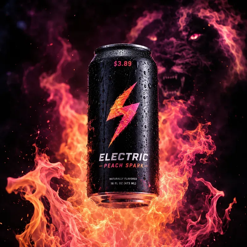 Neon Inferno Drink Ads Collections