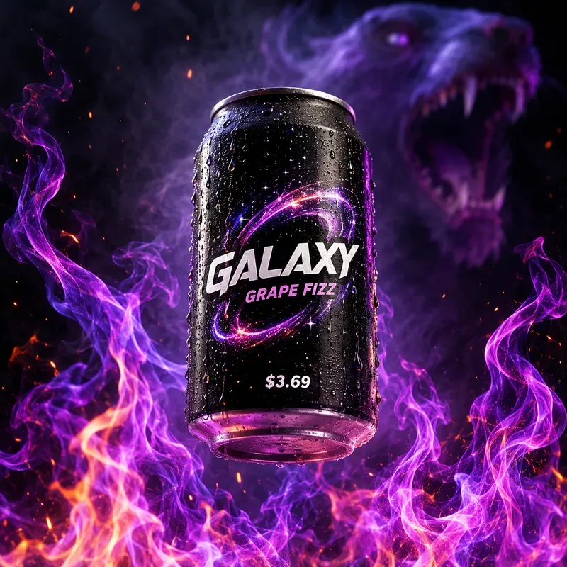 Neon Inferno Drink Ads Collections