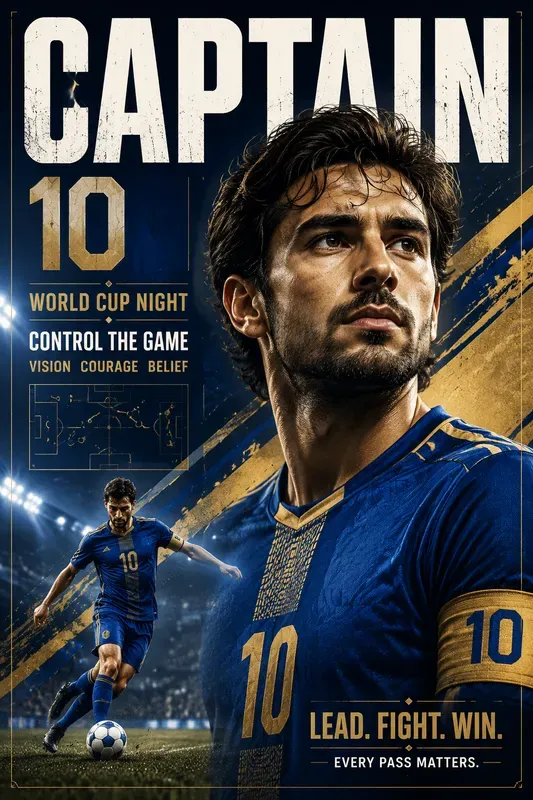 World Cup Captain Posters