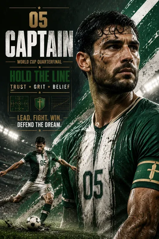 World Cup Captain Posters