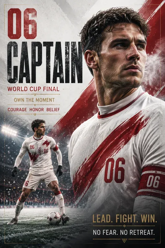 World Cup Captain Posters
