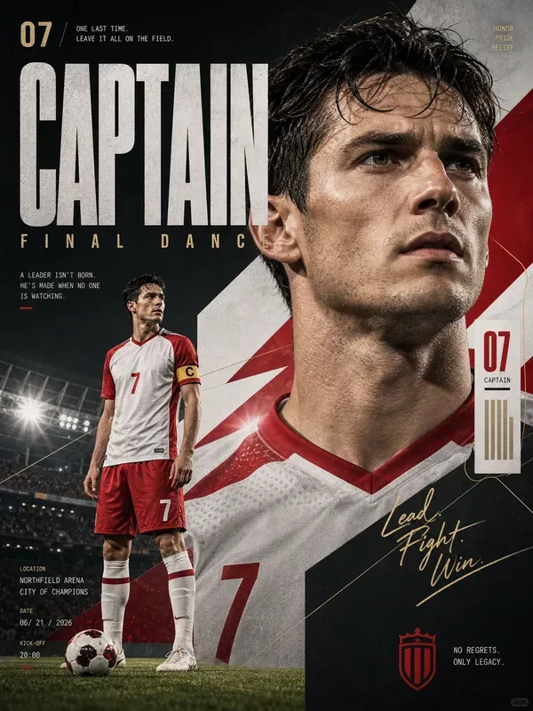 World Cup Captain Posters