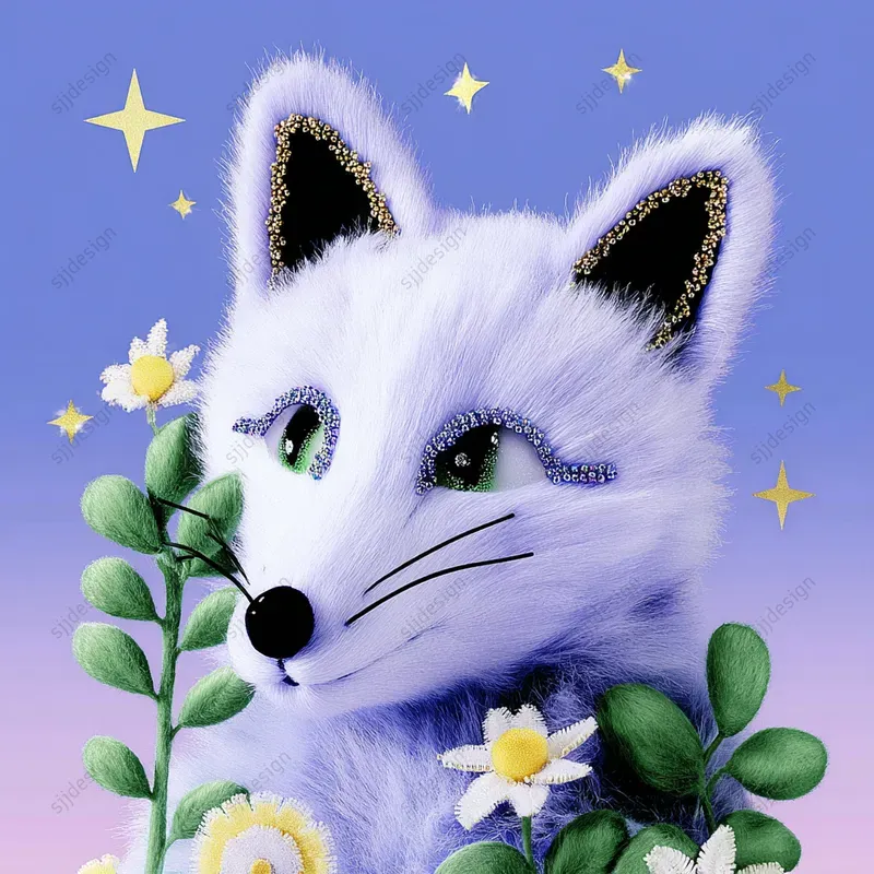 Pastel Textile Storybook Illustrations