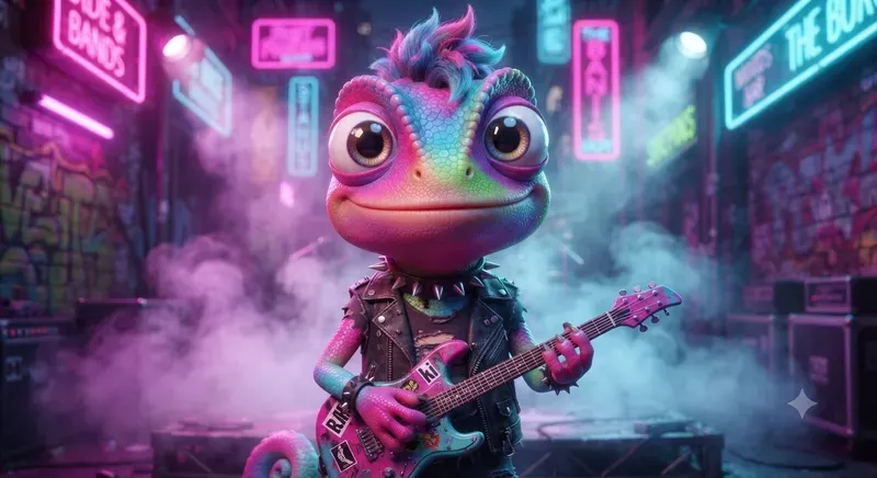 3D Pixarstyle Character Posters