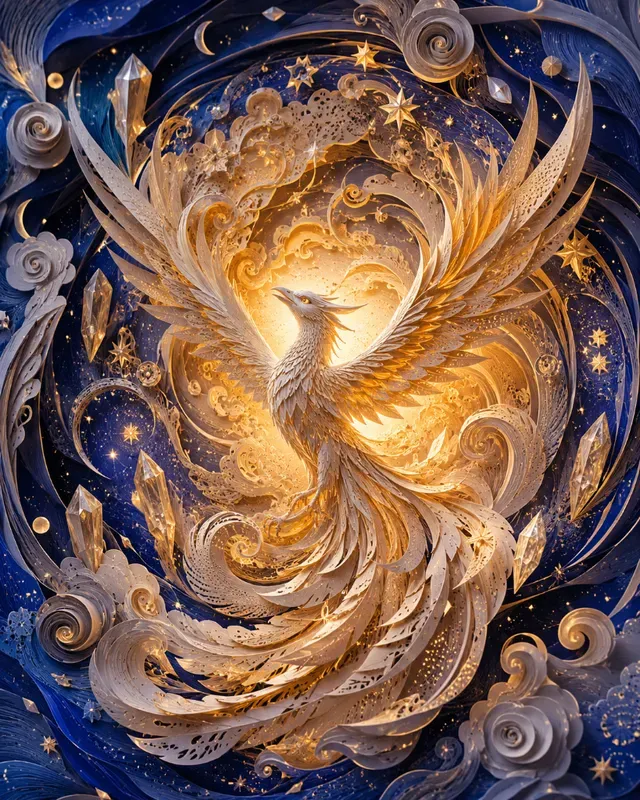 3D Celestial Papercut Wall Decor Pods
