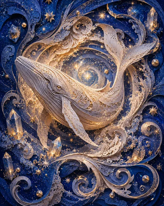 3D Celestial Papercut Wall Decor Pods