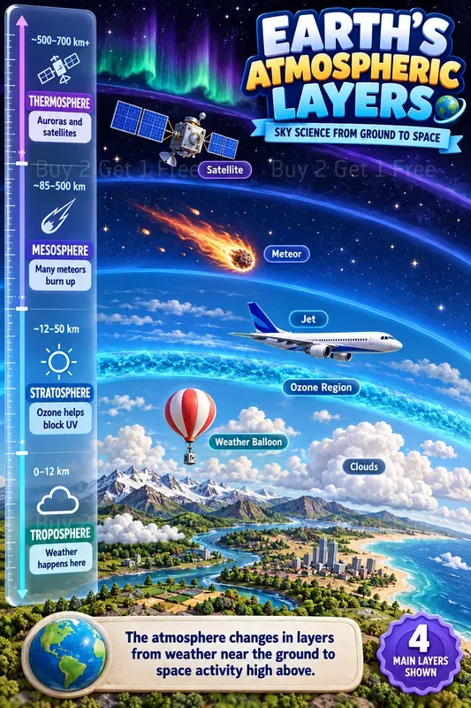 3D Ecosystem Poster Infographics