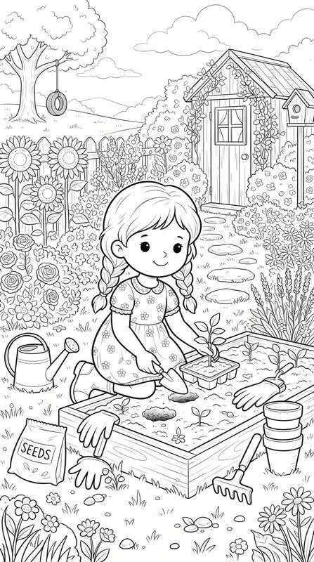 Coloring Book Generator