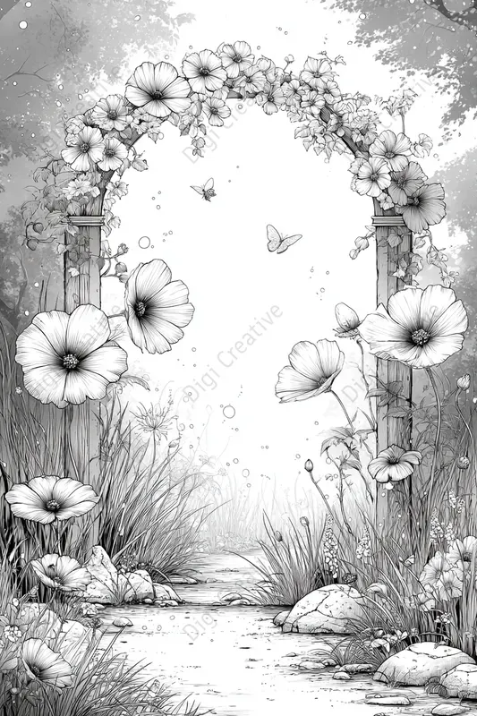 Kids Fantasy Coloring Pages