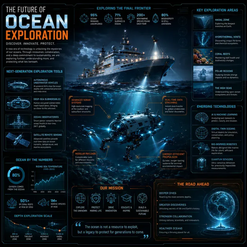Cinematic Scientific Infographic Posters