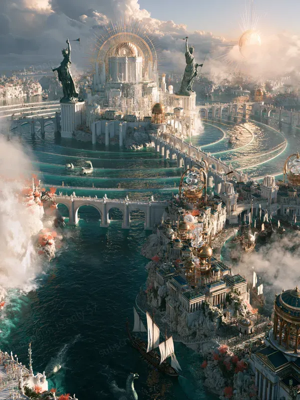 Lost Atlantis Renaissance Visions