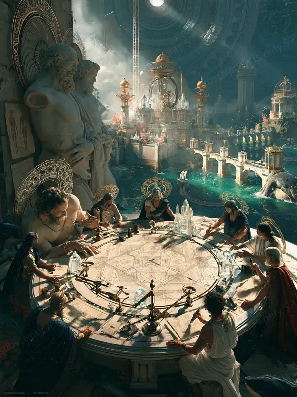 Lost Atlantis Renaissance Visions