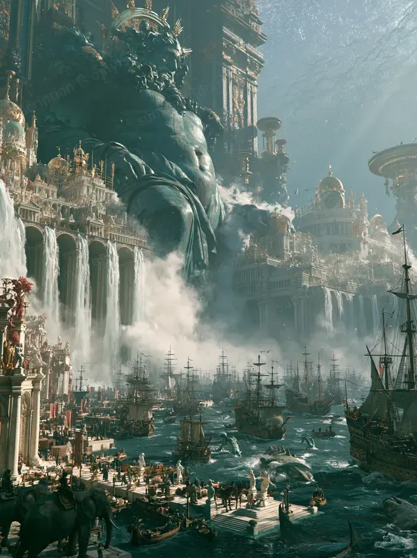 Lost Atlantis Renaissance Visions