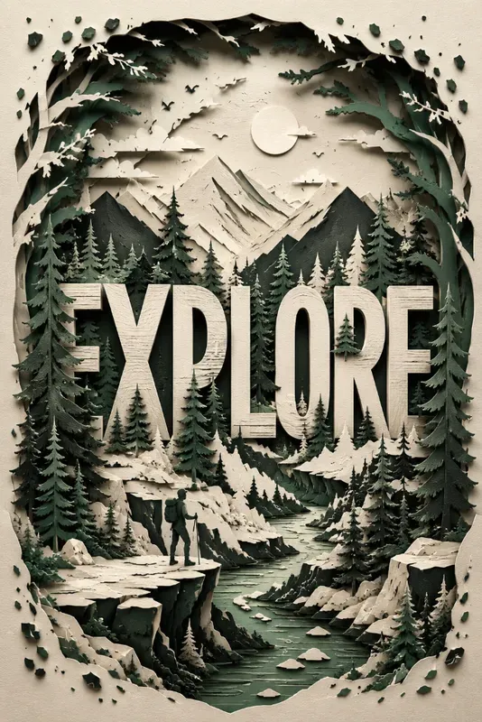 Adventure Book Cover Art Graphics KDP